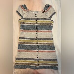 Madewell Stripe Summer Dress xs